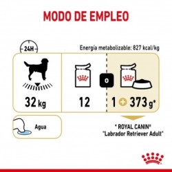 Royal Canin Labrador Retriever Comida húmeda 140 Grs.