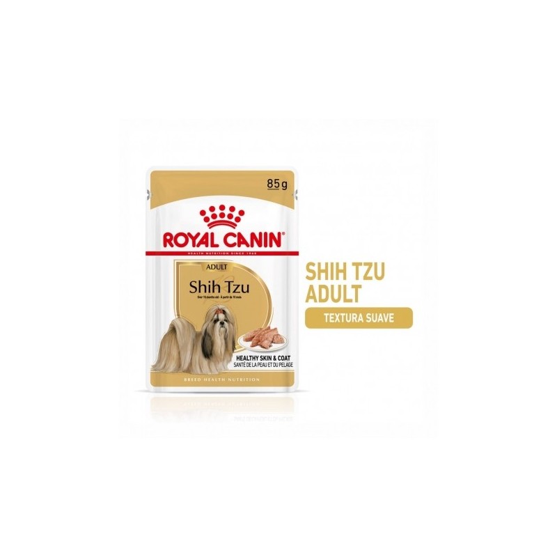 Royal Canin Shih Tzu Pouch Para Perro Adulto De Raza Shihtzu