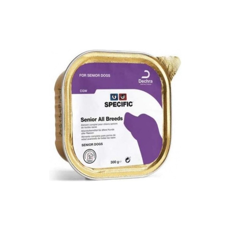 Comida humeda para perros mayores Specific CGW 300 grs