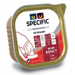 Comida humeda para perros adultos Specific CXW 300 grs