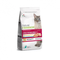 Pienso Trainer para gatos Esterilizados con carne blanca fresca