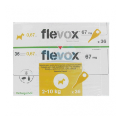 Flevox pipetas para Perro de 2-10 kg