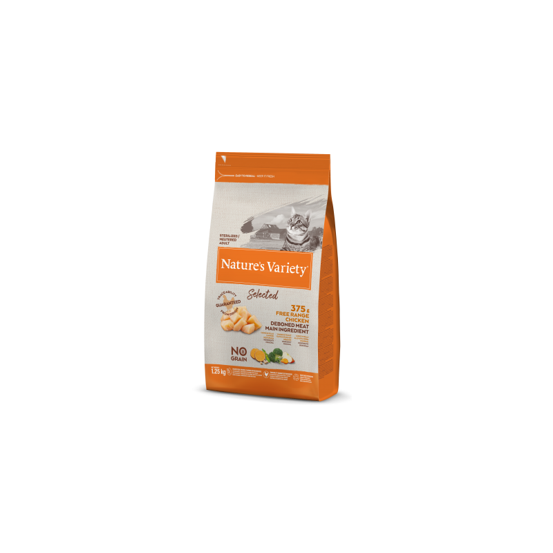 Nature's Variety Pienso para gatos Selected Sterilized Pollo campero