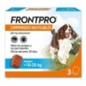 Foto 1 de Frontpro Antiparasitario Masticable Para Perros 3 Comp.