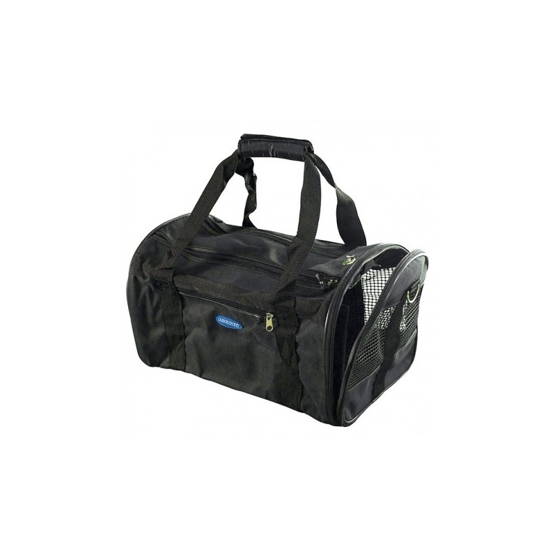 Bolso de viaje plegable para perros y gatos Negro