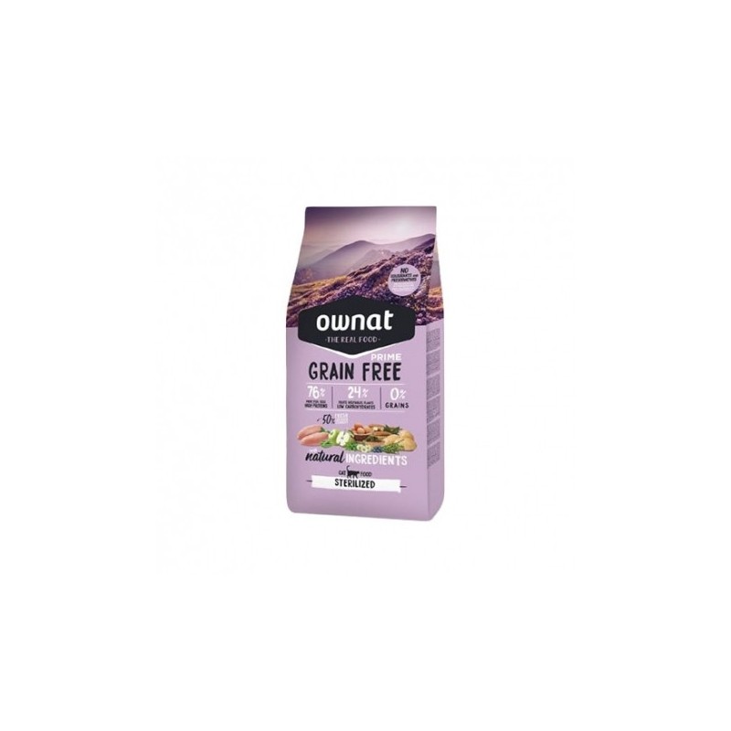 Ownat Prime Grain Free Sterilized Cat pienso para gatos