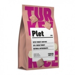 Pienso PLET para Gatos Esterilizados sabor Pavo con Arroz