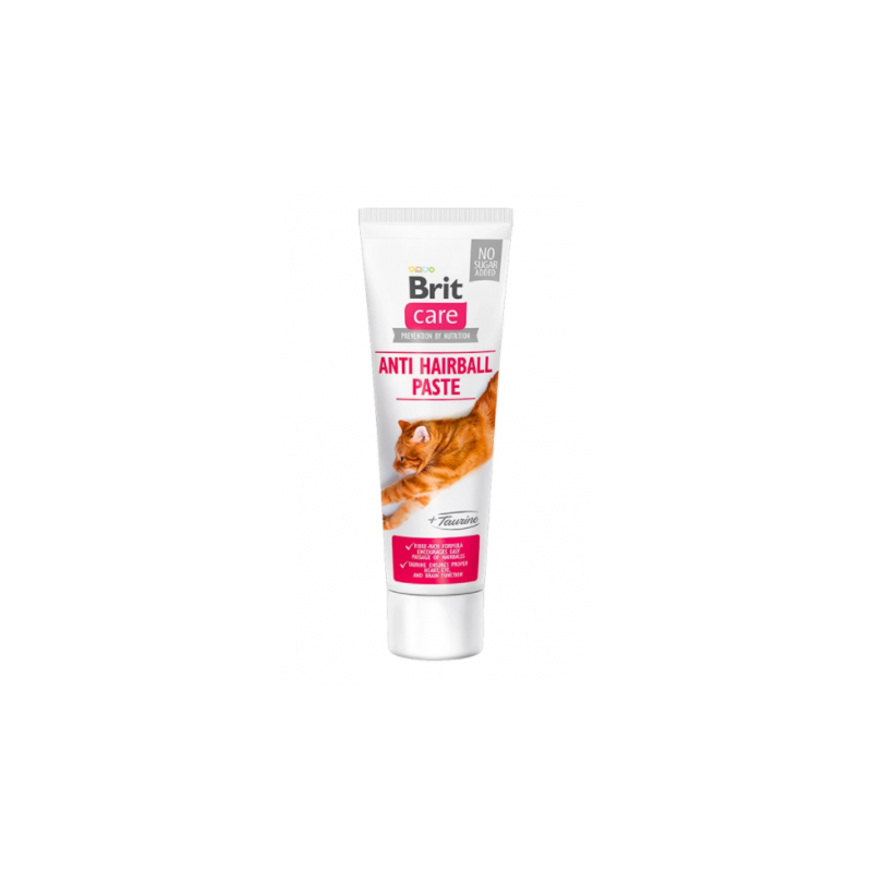 Brit care cat pasta anti hairball con taurina para gatos