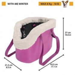 Bolso Para Perros Pequeños Ferplast With My Bag Winter Black