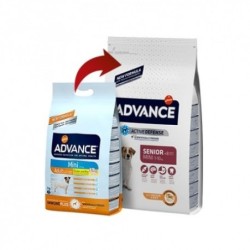 Advance Senior Small Pollo y Arroz 3kg pienso perros mayores de razas pequeñas