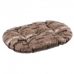 Cama Relax perro y gato 100 12 Cities Brown Ferplast