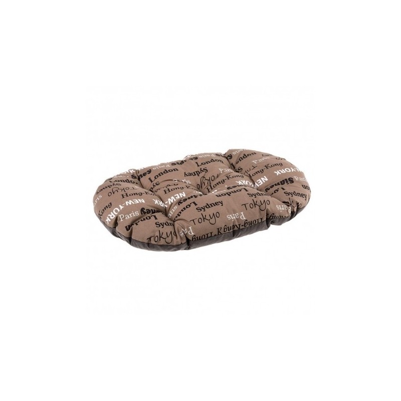 Cama Relax perro y gato 100 12 Cities Brown Ferplast