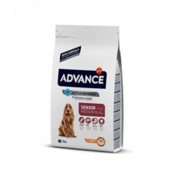 Advance Senior Medium Pollo y Arroz pienso perros mayores de razas medianas