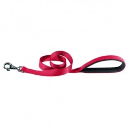 Correa Nylon Daytona G Rojo para perros Ferplast