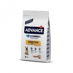 Advance Mini Sensitive salmon y arroz pienso para perros