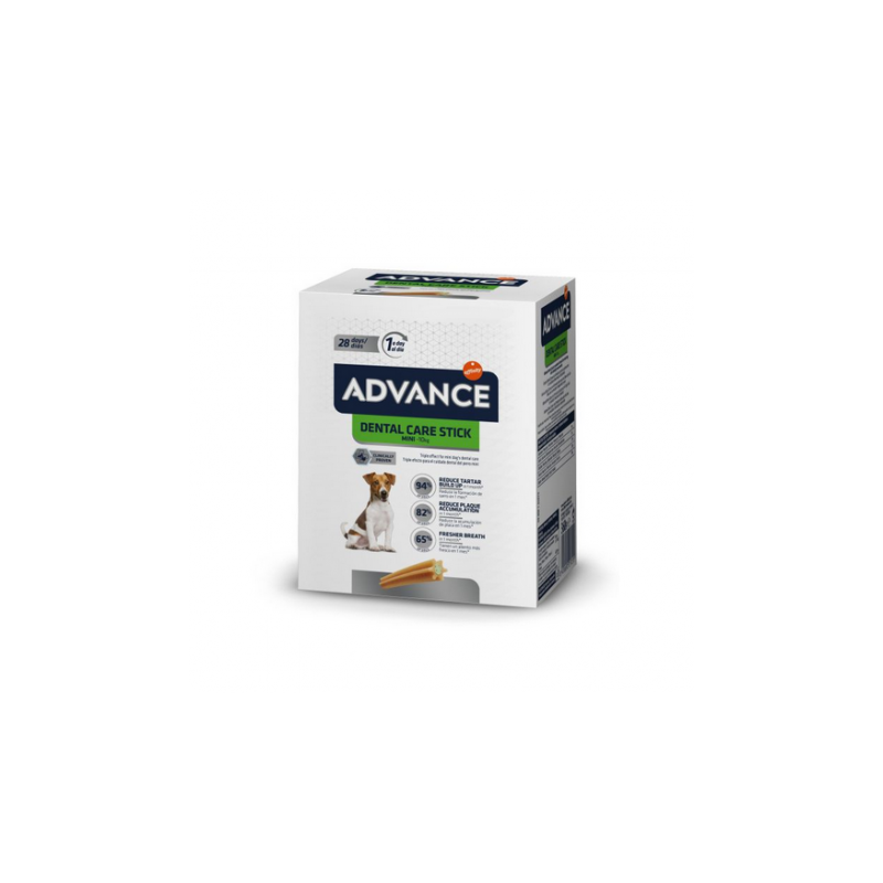 Advance Dental Care Stick Mini Pack 28uds higiene dental para perros