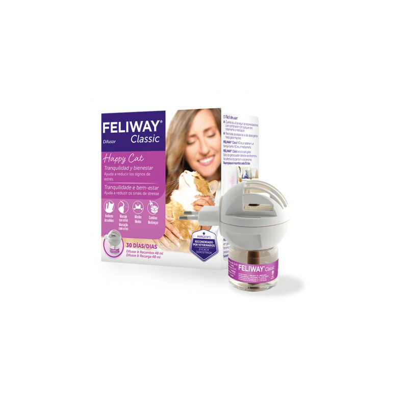 Feliway difusor gatos. Problemas de conducta