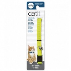 Catit Collar Breakaway Reflectante Amarillo gatos