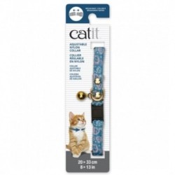 Catit Collar Breakaway Remache Dorado Corazones gatos