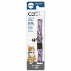 Catit Collar Breakaway Remache Plata Corazones gatos