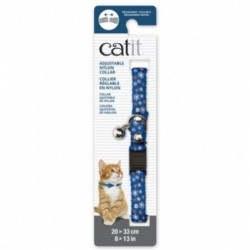 Catit Collar Breakaway Remache Plata Flores gatos