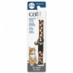 Catit Collar Breakaway Remache Plata Lunares gatos