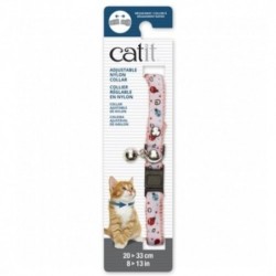 Catit Collar Breakaway Remache Plata Mari. Rosa gatos