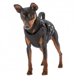 Arnes Ergotrekking P para perros Black Ferplast